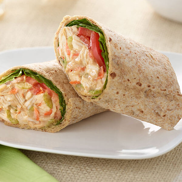 Oriental Chicken and Peanut Butter Wraps – Recipes