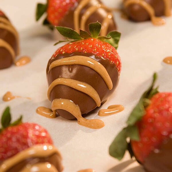 Peanut Butter ‘n’ Chocolate Dipped Strawberries – Recipes