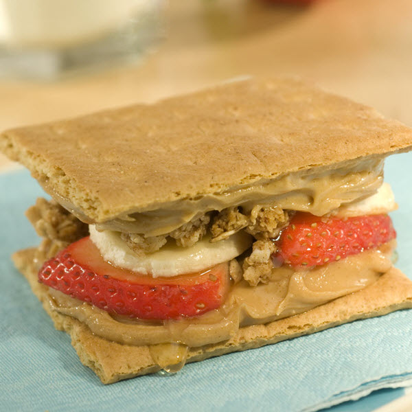 PB Sandwich Snacks – Recipes