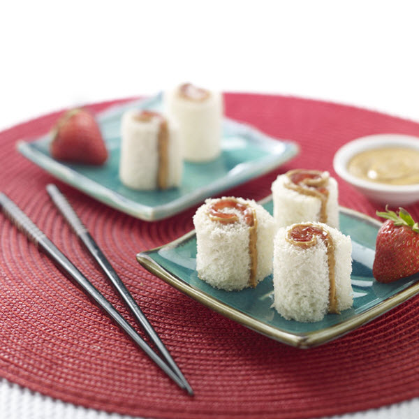 Peanut Butter “Sushi” Rolls – Recipes