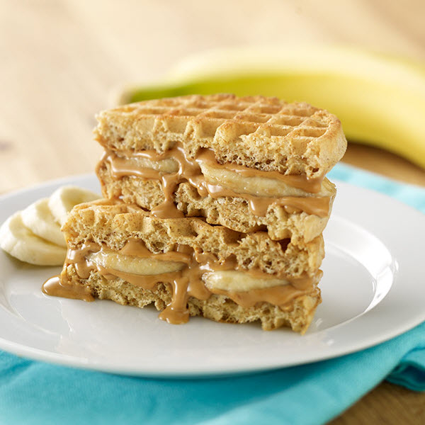 Peanut Butter Waffle-wiches – Recipes